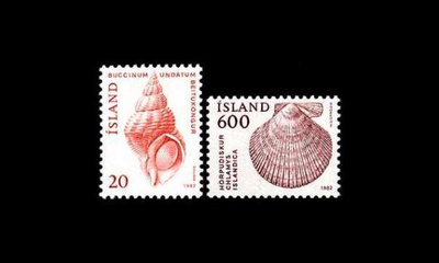Islanti 576-7 ** Simpukoita (1982)