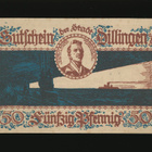 Saksa Notgeld 50 Pfennig, Dilligen 1920 XF - pikkukuva 1