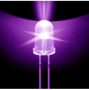 100kpl Super Kirkkaita U/V LED Valoja