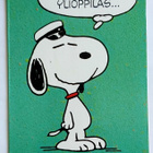 2-OS. SNOOPY/RESSU-ONNITTELUKORTTI YLIOPPILAALLE - pikkukuva 1
