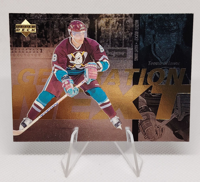 1996-97 Upper Deck Generation Next Teemu Selänne/Saku Koivu