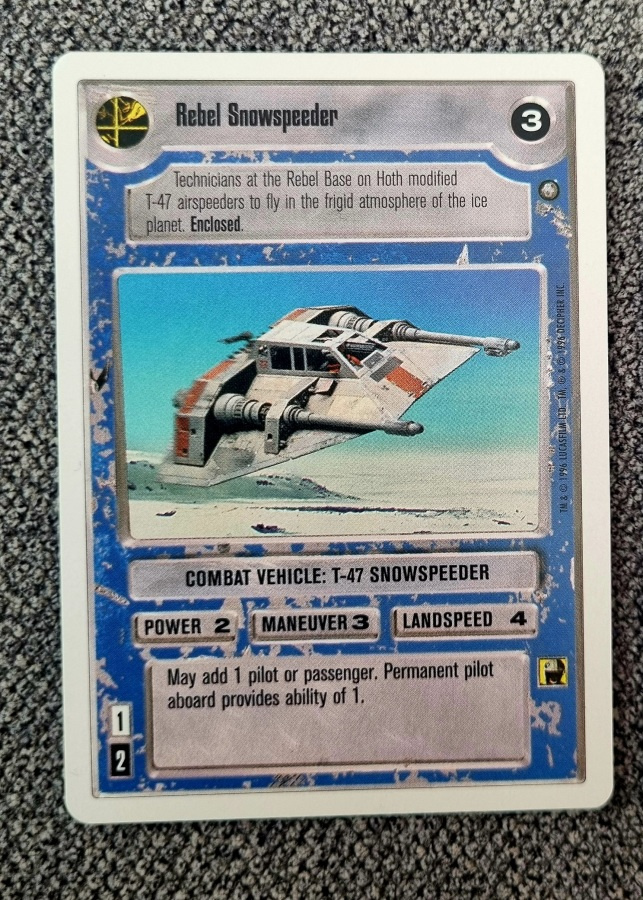 SW CCG - Rebel Snowspeeder