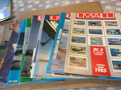 ILMAILU LEHTI VUOSIKERTA 1985