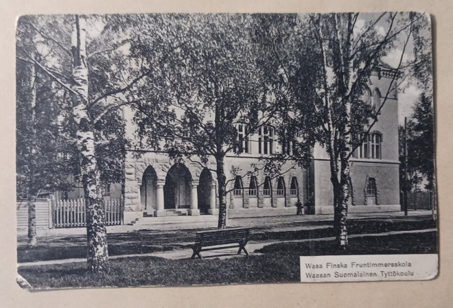 Vaasa. Waasan Suomalainen Tyttökoulu, mv pk, p. 1910