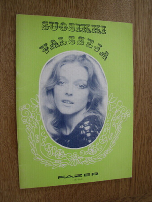 Suosikki valsseja fazer 1977 nuottivihko