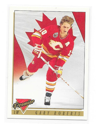 1993-94 Topps Premier #382 Gary Roberts Calgary Flames