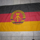 VANHA DDR LIPPU !  ISO KOKO 155 x 87 cm - pikkukuva 1