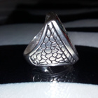 Hopea miesten kantasormus Sterling Silver - pikkukuva 4
