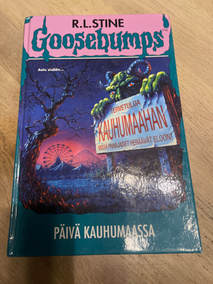R L Stine Goosebumps Paiva kauhumaassa taskukirja