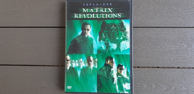 DVD: The Matrix Revolutions 2xDVD (Keanu Reeves 2003)
