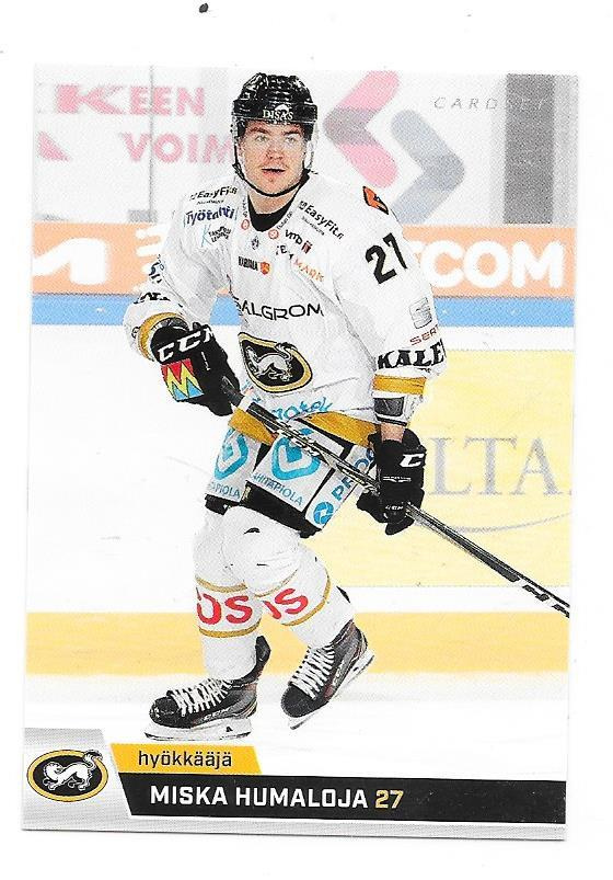 2018-19 CardSet #94 Miska Humaloja Kärpät