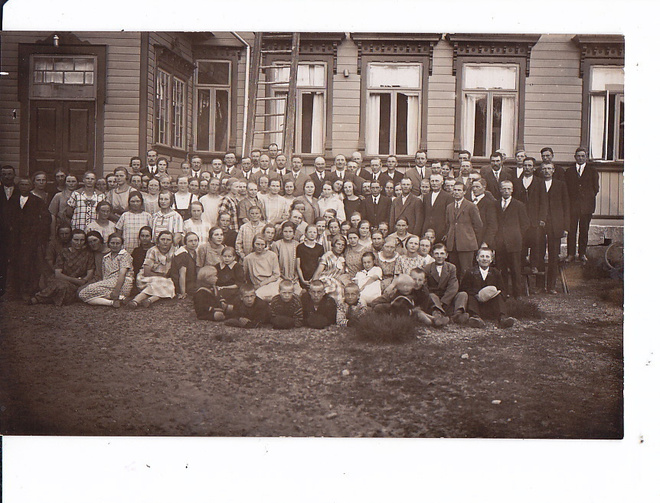 VANHA Valokuva Postikortti Marttila 1926