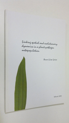 Anna-Liisa Laine : Linking spatial and evolutionary dynam...