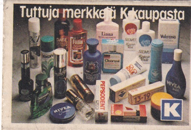 Tuttuja merkkejä  K - kaupasta  5/1