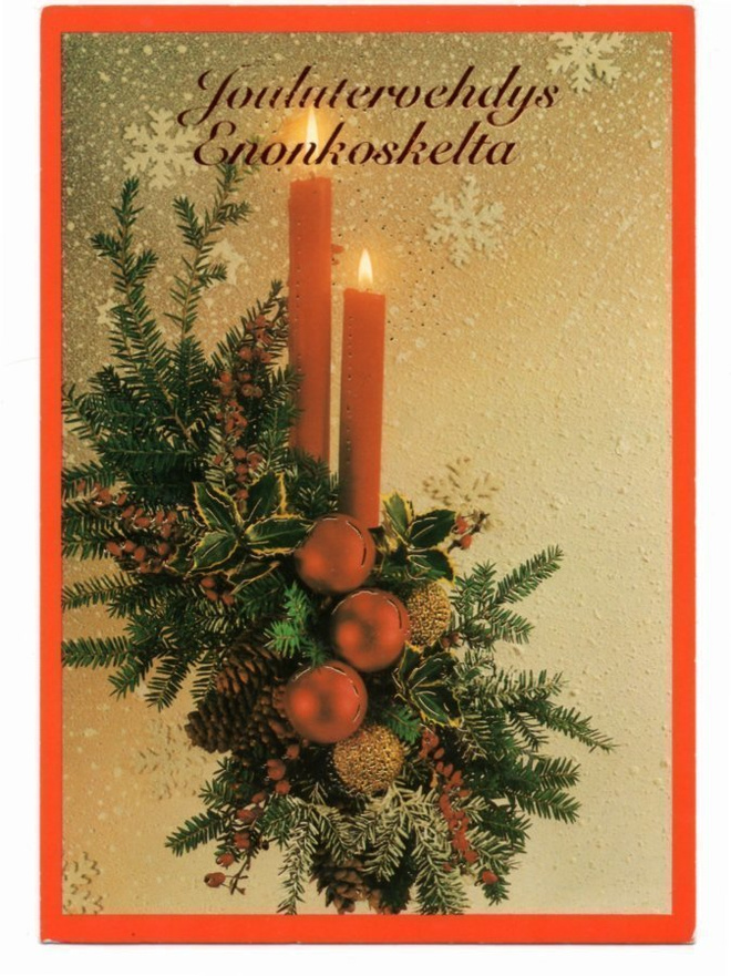 Enonkoski: Joulutervehdys Enonkoskelta