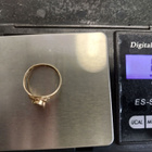 Kultasormus 1,65 g 14k 585 halkaisija 1,9 cm - pikkukuva 1