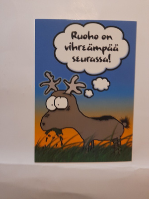 Mykkänen: Ruoho on vihreämpää ...