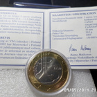5 euroa Jääkiekon MM-kisat 2003 pillerissä ja muovitaskussa - pikkukuva 1