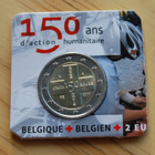 Belgia 2 € 2014 Punainen Risti 150 vuotta BU - pikkukuva 2