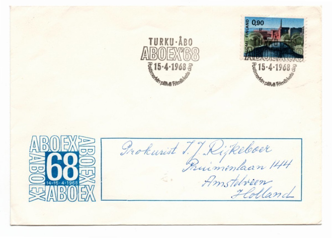 TURKU: Aboex68 (erikoisleima 15.4.1968)