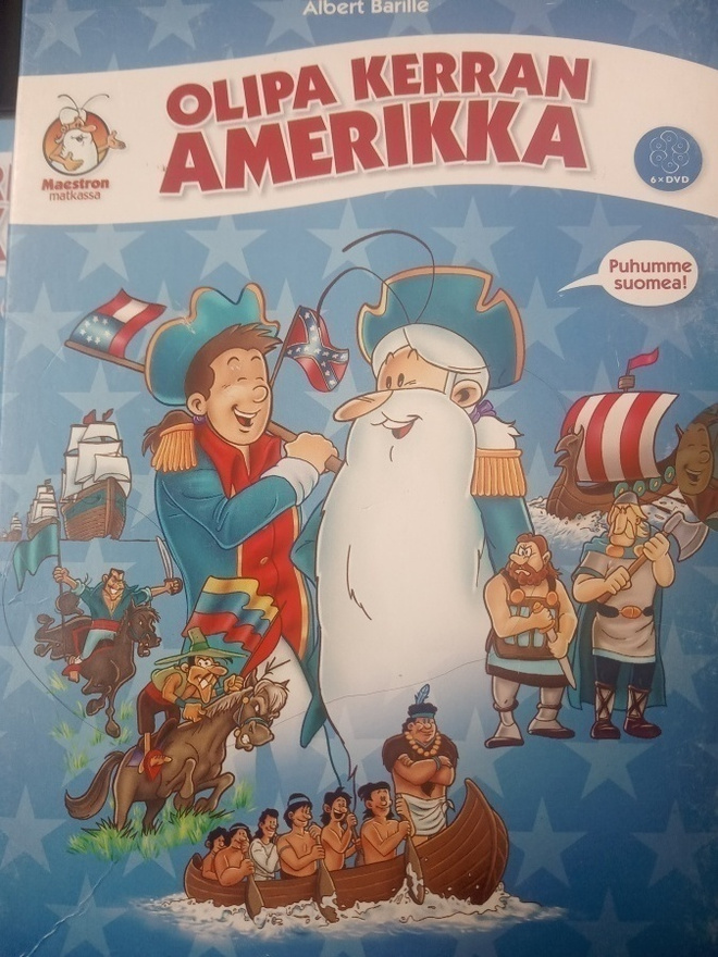 OLIPA KERRAN AMERIKKA 6 DVD koko sarja