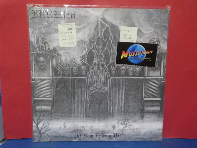 BURZUM - DET SOM ENGANG VAR M-/EX- UK 2013 PRESS LP