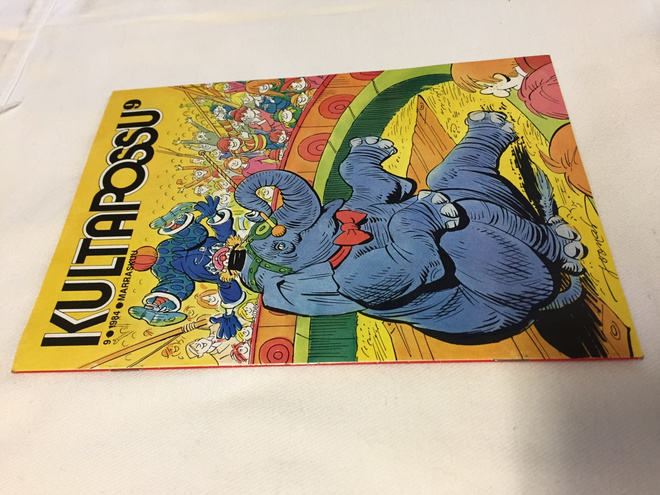 KULTAPOSSU LEHTI 9/1984 HIENO