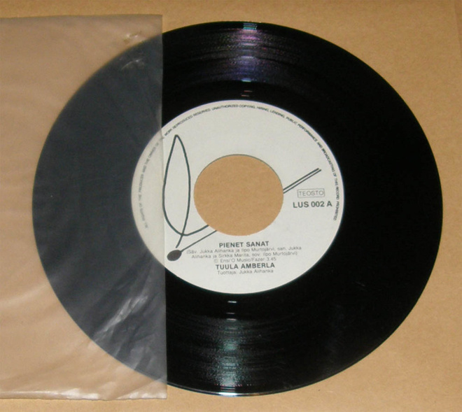 Tuula Amberla - Pienet sanat - 7'' single