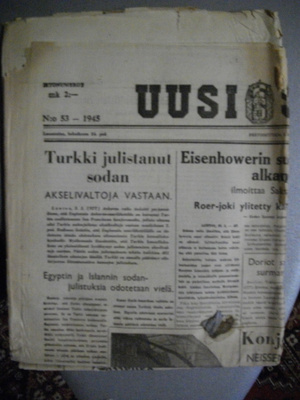 Uusi Suomi Nro 52/23.2.1945 (23.1)