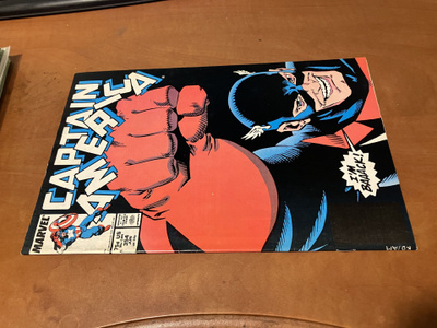 MARVEL CAPTAIN AMERICA 354/1989 HYVÄ