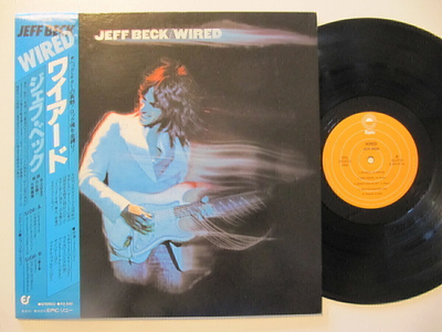 Jeff Beck  Wired Japani LP OBI