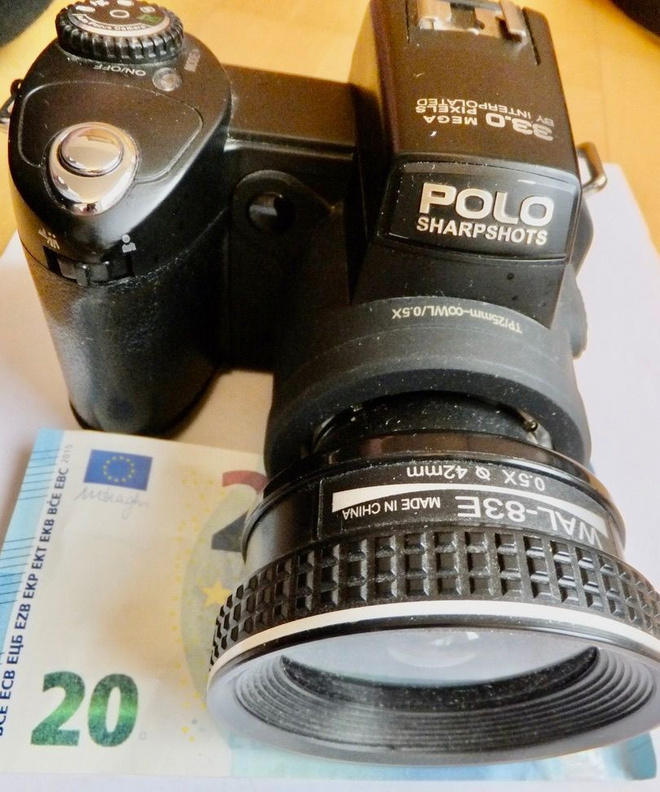 VANHA Kamera Polo Sharpshots SIISTI