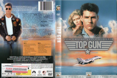 Top Gun (10 908) k -FI- DVD suomik. (2) tom cruise 1987 2dvd