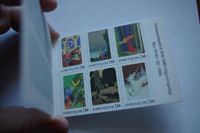 Postituore Rudolf Koivu -vihko 1991 V14**