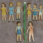 Paperinukke 8 lasta, 1940-50-luku - pikkukuva 3