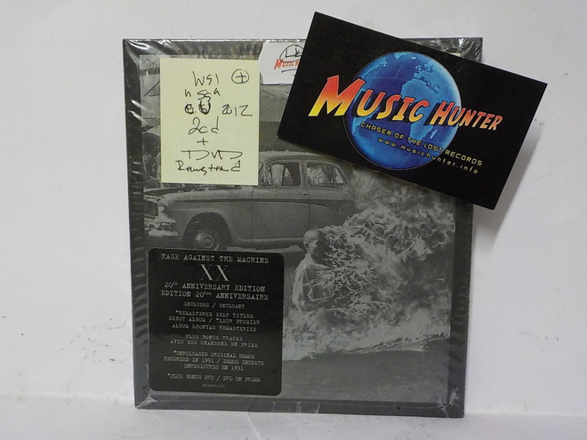 RAGE AGAINST THE MACHINE - RAGE AGAINST THE MACHINE XX 2CD