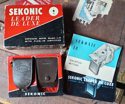 Seiko Sekonic De luxe Set valotusmittari