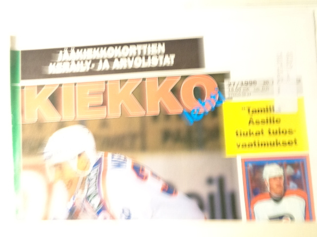 Kiekkolehti Nro 27/1996 (24.12)