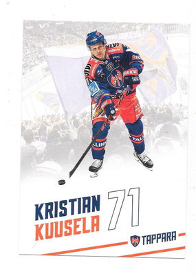 Tappara TeamIssued #71 Kristian Kuusela , ex Ässät