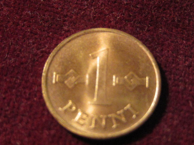1 penni 1966