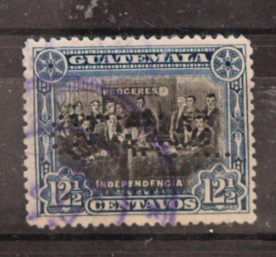 # 23547 # Guatemala 1902 - 12½c - reijite - 2 kuvaa
