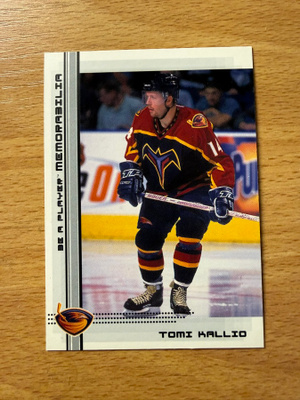 2000-01 BAP Memorabilia #457 Tomi Kallio
