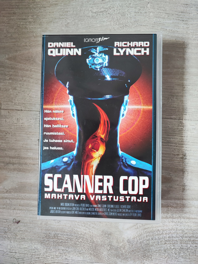 Scanner Cop VHS Daniel Quinn Richard Lynch