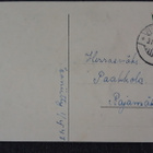 Orvo Sundelin vanha pääsiäiskortti, kuvassa tuokkonen, v. 47 - pikkukuva 3