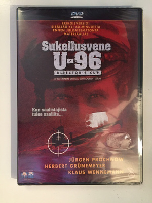 Sukellusvene U-96 - Director's Cut (1981) DVD [UUSI!]