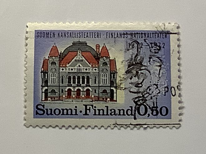 702 / 1972 Kansallisteatteri o leimattu