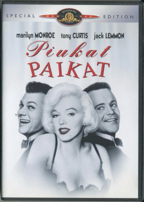 PIUKAT PAIKAT - Some Like It Hot – Suomi-DVD 1959 / 2001