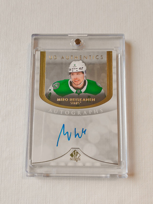 Miro Heiskanen - 23-24 SP UD Authentics Autographs