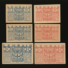 Itävalta Notgeld 2x10, 2x20, 2x50 Heller, Lembach - pikkukuva 2