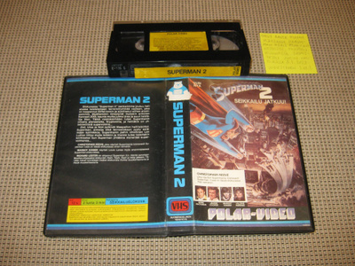 Superman 2-VHS (FIx, Polar Video, Christopher Reeve, 1980)
